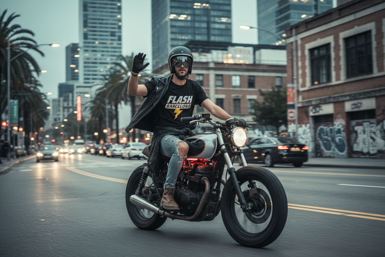 FLASH._BARCELONA_MOTORCICLE_DRIVE_HELLO_